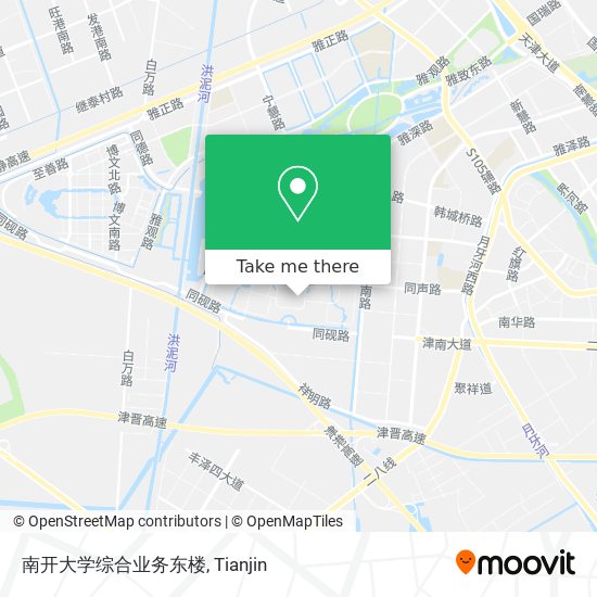 南开大学综合业务东楼 map