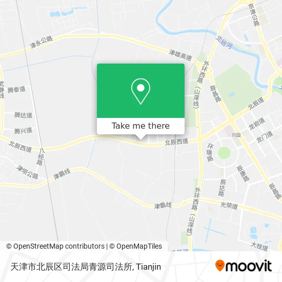 天津市北辰区司法局青源司法所 map
