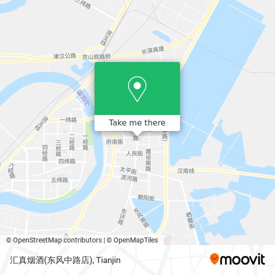 汇真烟酒(东风中路店) map