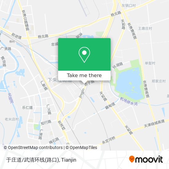 于庄道/武清环线(路口) map
