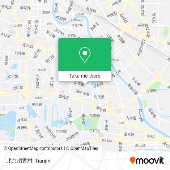 北京稻香村 map