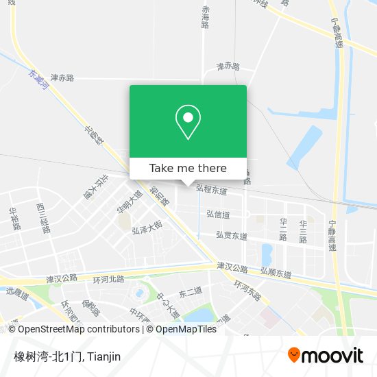 橡树湾-北1门 map