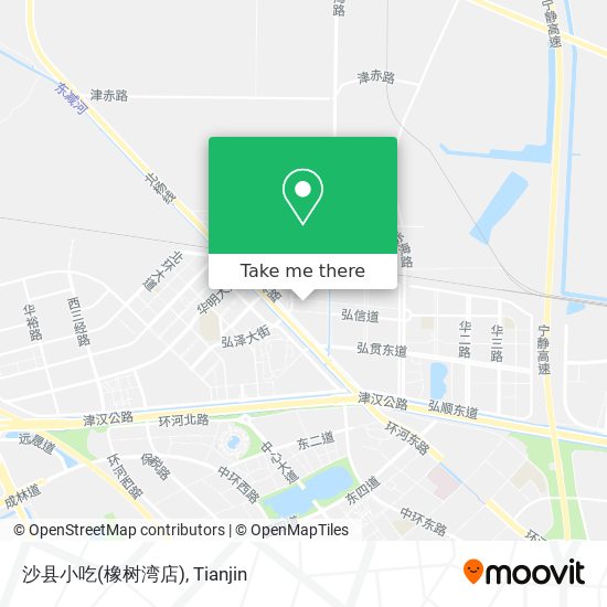 沙县小吃(橡树湾店) map