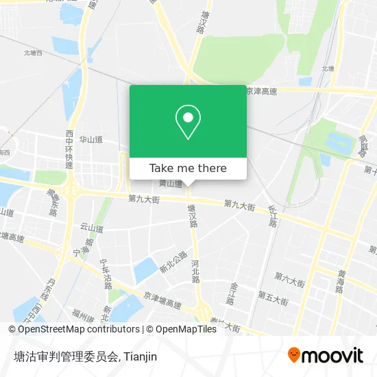 塘沽审判管理委员会 map