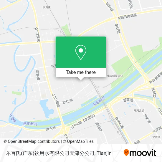 乐百氏(广东)饮用水有限公司天津分公司 map
