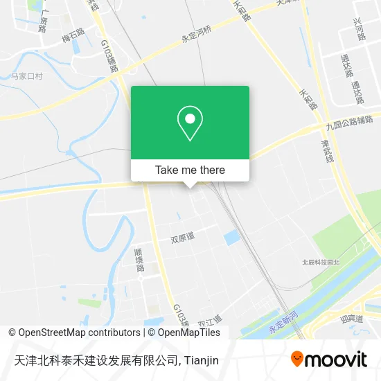 天津北科泰禾建设发展有限公司 map