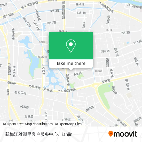 新梅江雅湖里客户服务中心 map