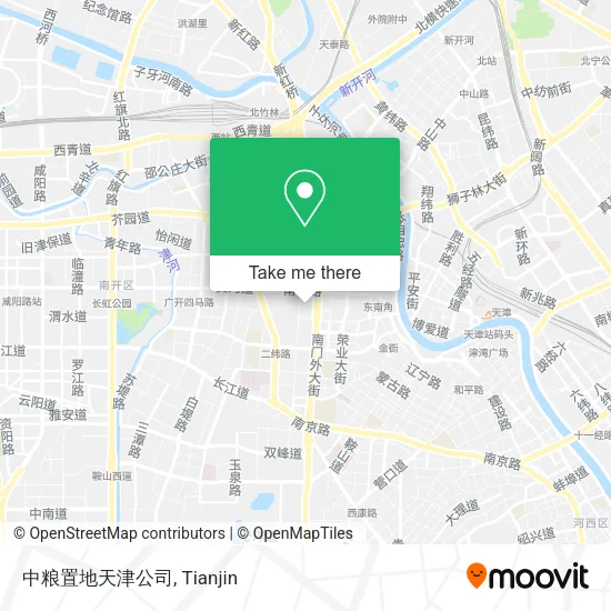 中粮置地天津公司 map