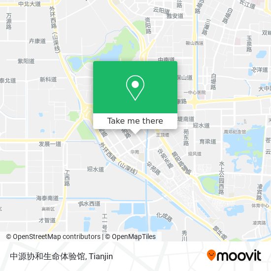 中源协和生命体验馆 map