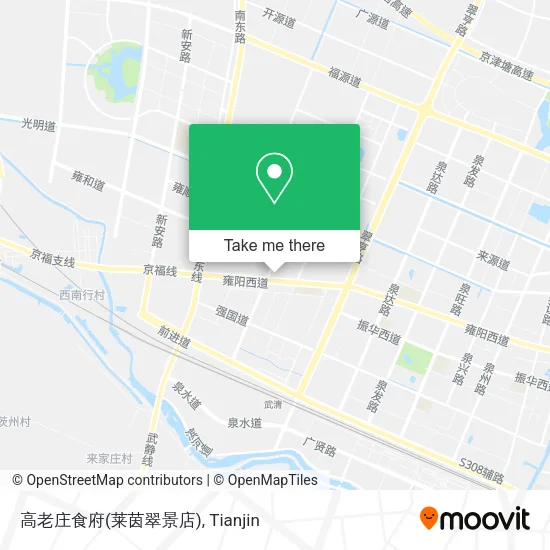 高老庄食府(莱茵翠景店) map
