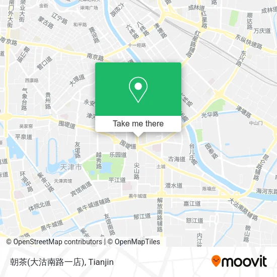 朝茶(大沽南路一店) map