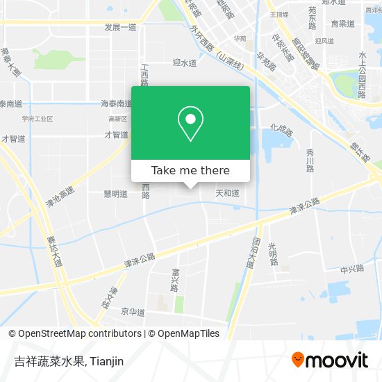 吉祥蔬菜水果 map