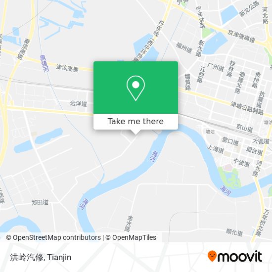 洪岭汽修 map