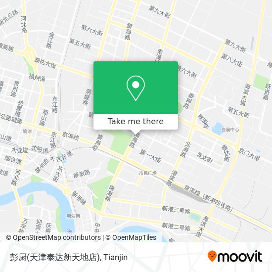 彭厨(天津泰达新天地店) map