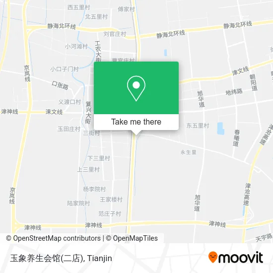 玉象养生会馆(二店) map