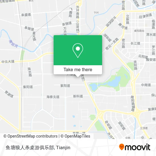 鱼塘狼人杀桌游俱乐部 map