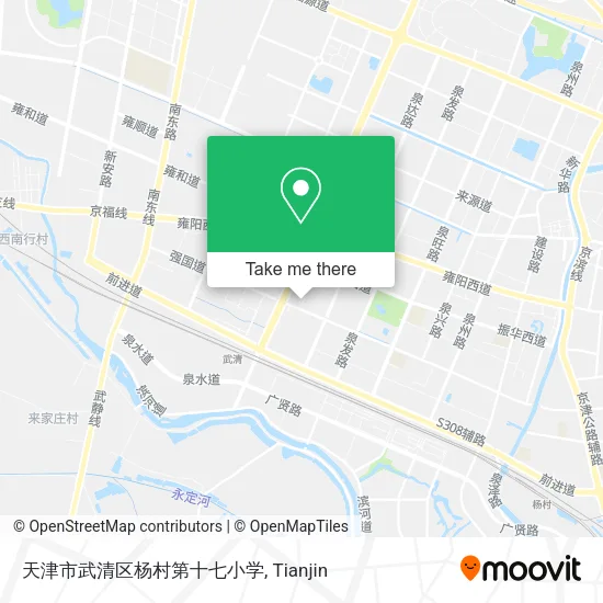 天津市武清区杨村第十七小学 map