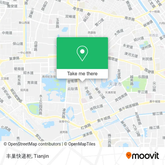 丰巢快递柜 map