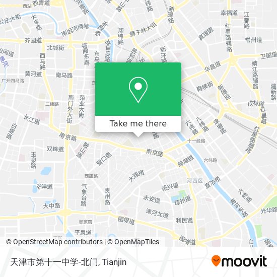 天津市第十一中学-北门 map
