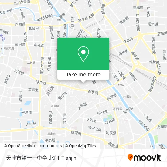 天津市第十一中学-北门 map