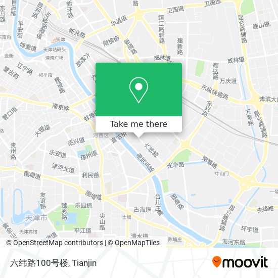 六纬路100号楼 map