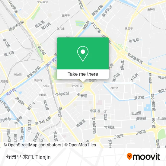 舒园里-东门 map