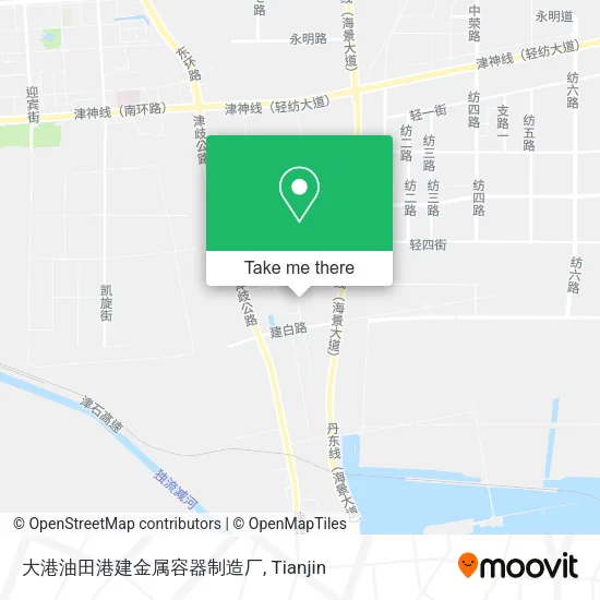 大港油田港建金属容器制造厂 map
