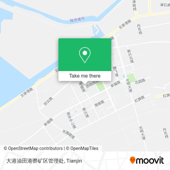 大港油田港骅矿区管理处 map
