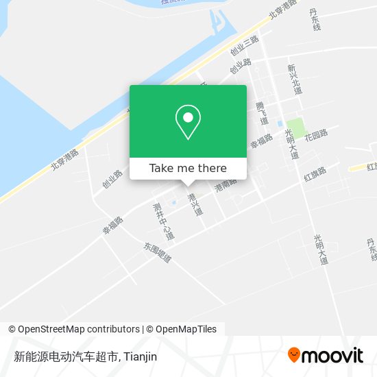 新能源电动汽车超市 map