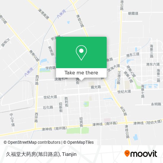 久福堂大药房(旭日路店) map