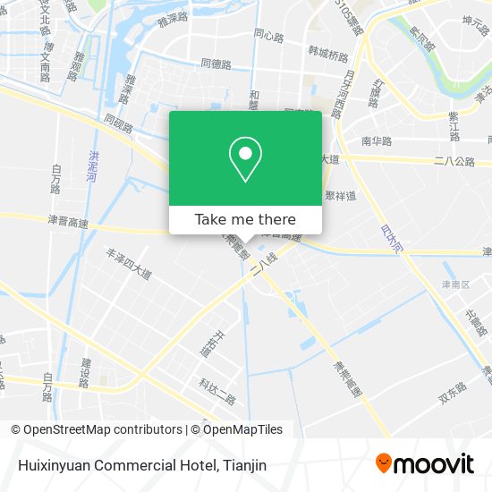 Huixinyuan Commercial Hotel map