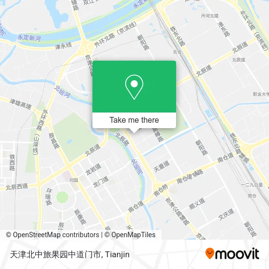 天津北中旅果园中道门市 map