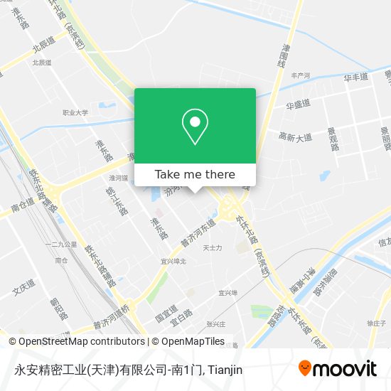 永安精密工业(天津)有限公司-南1门 map