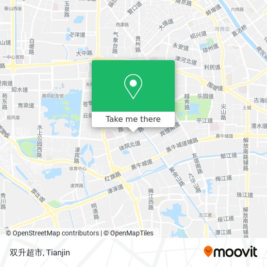 双升超市 map