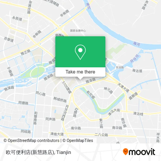 欧可便利店(新慧路店) map