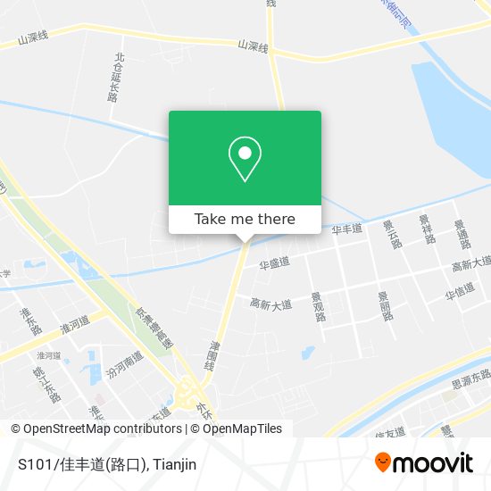 S101/佳丰道(路口) map