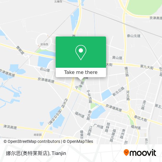 娜尔思(奥特莱斯店) map