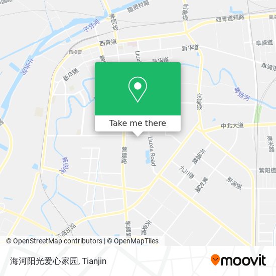 海河阳光爱心家园 map