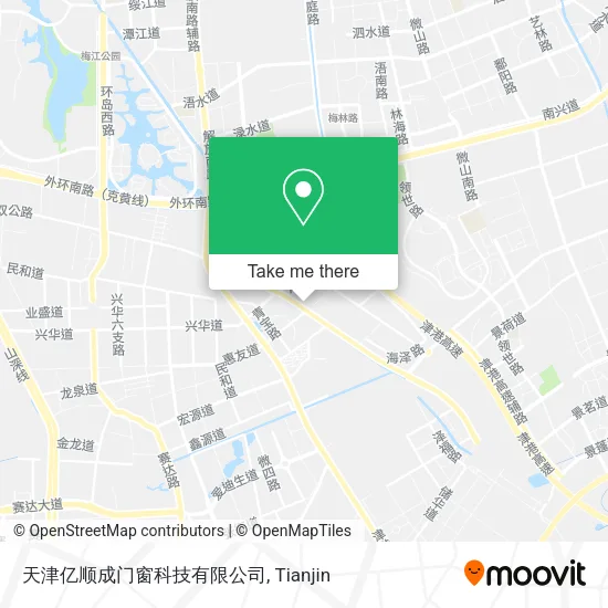 天津亿顺成门窗科技有限公司 map