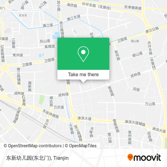 东新幼儿园(东北门) map