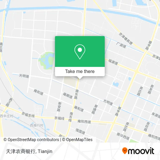 天津农商银行 map