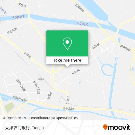 天津农商银行 map