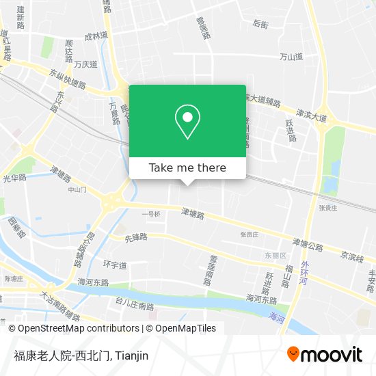 福康老人院-西北门 map