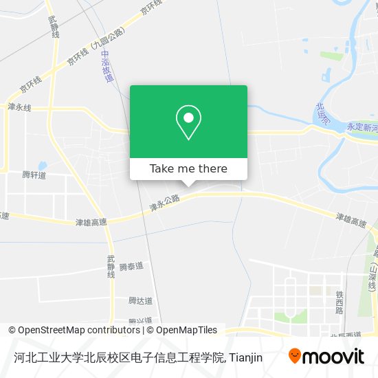 河北工业大学北辰校区电子信息工程学院 map