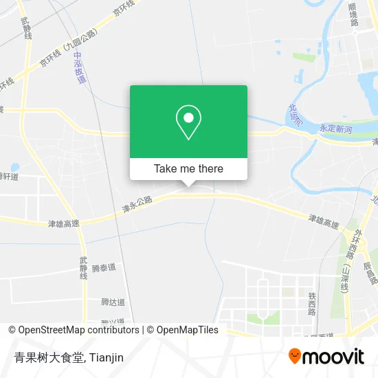 青果树大食堂 map