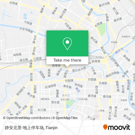 静安北里-地上停车场 map