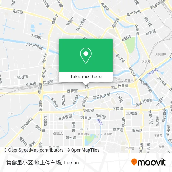 益鑫里小区-地上停车场 map