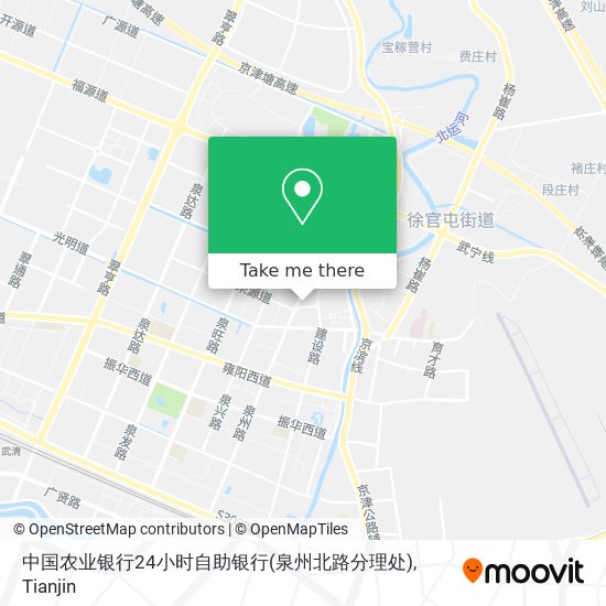 中国农业银行24小时自助银行(泉州北路分理处) map