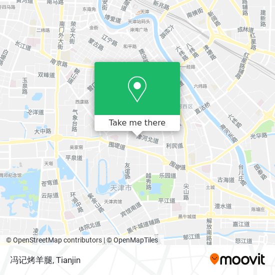 冯记烤羊腿 map