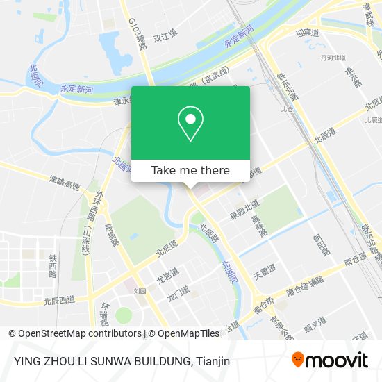 YING ZHOU LI SUNWA BUILDUNG map
